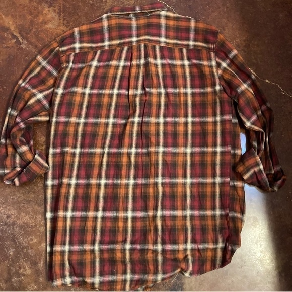 Mens XLT St John’s Bay Lightweight Flannel Button Front Shirt - Picture 4 of 4